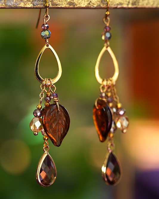 Amberwood Earrings