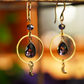Nightveil Earrings - Purple