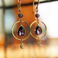 Nightveil Earrings - Purple