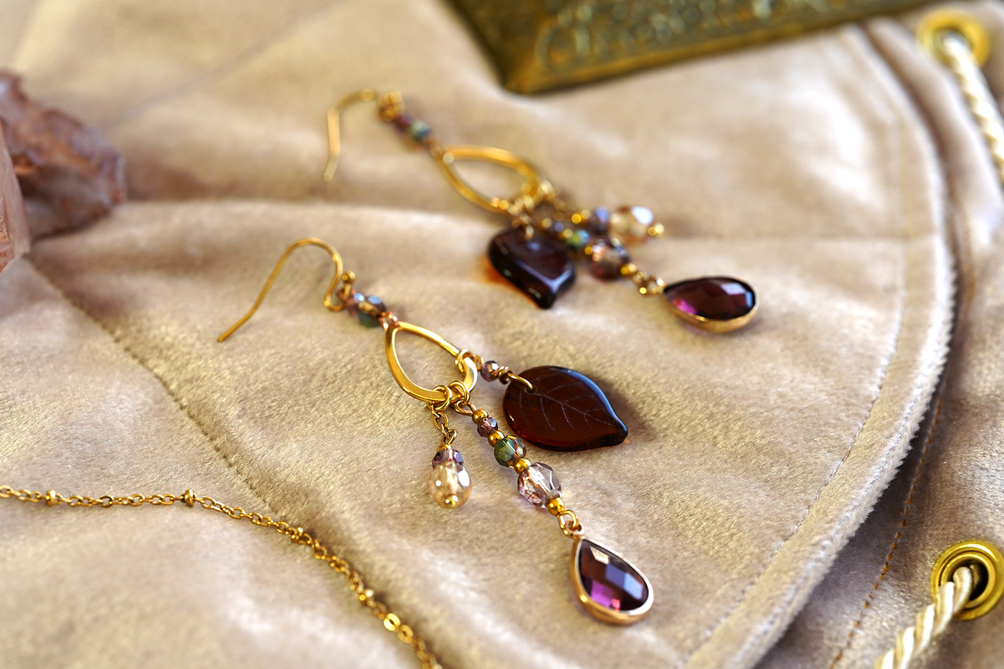 Amberwood Earrings