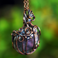 Glimmergourd Pendant - Labradorite