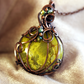 Glimmergourd Pendant - Green Opal