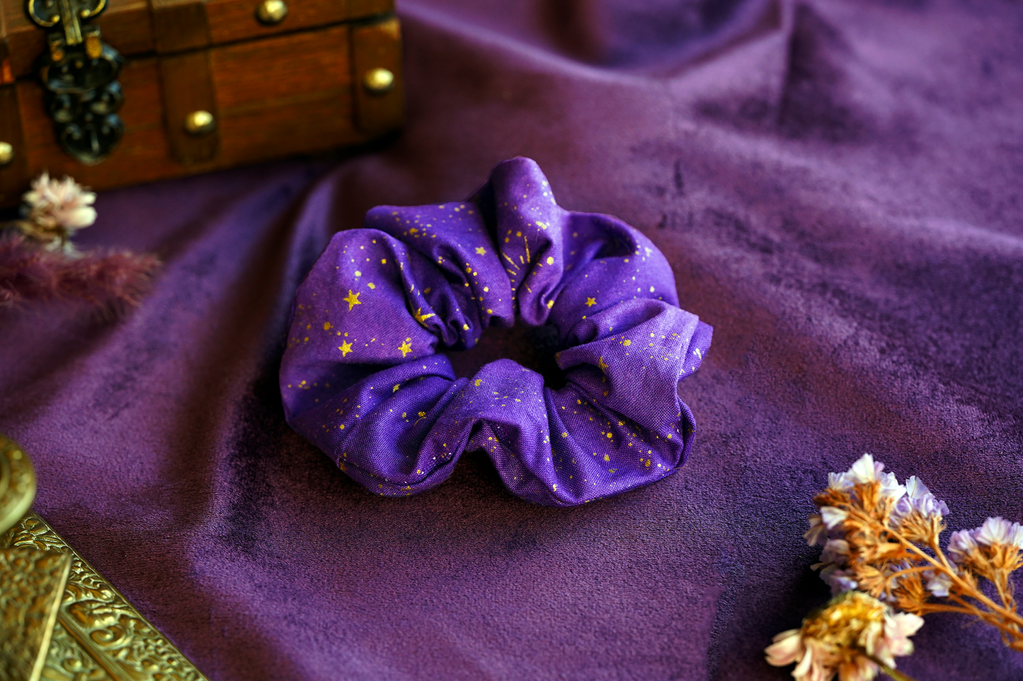 Celestial Scrunchie - Purple