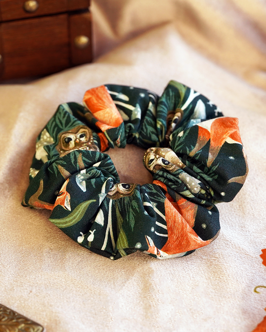 Forest Critters Scrunchie