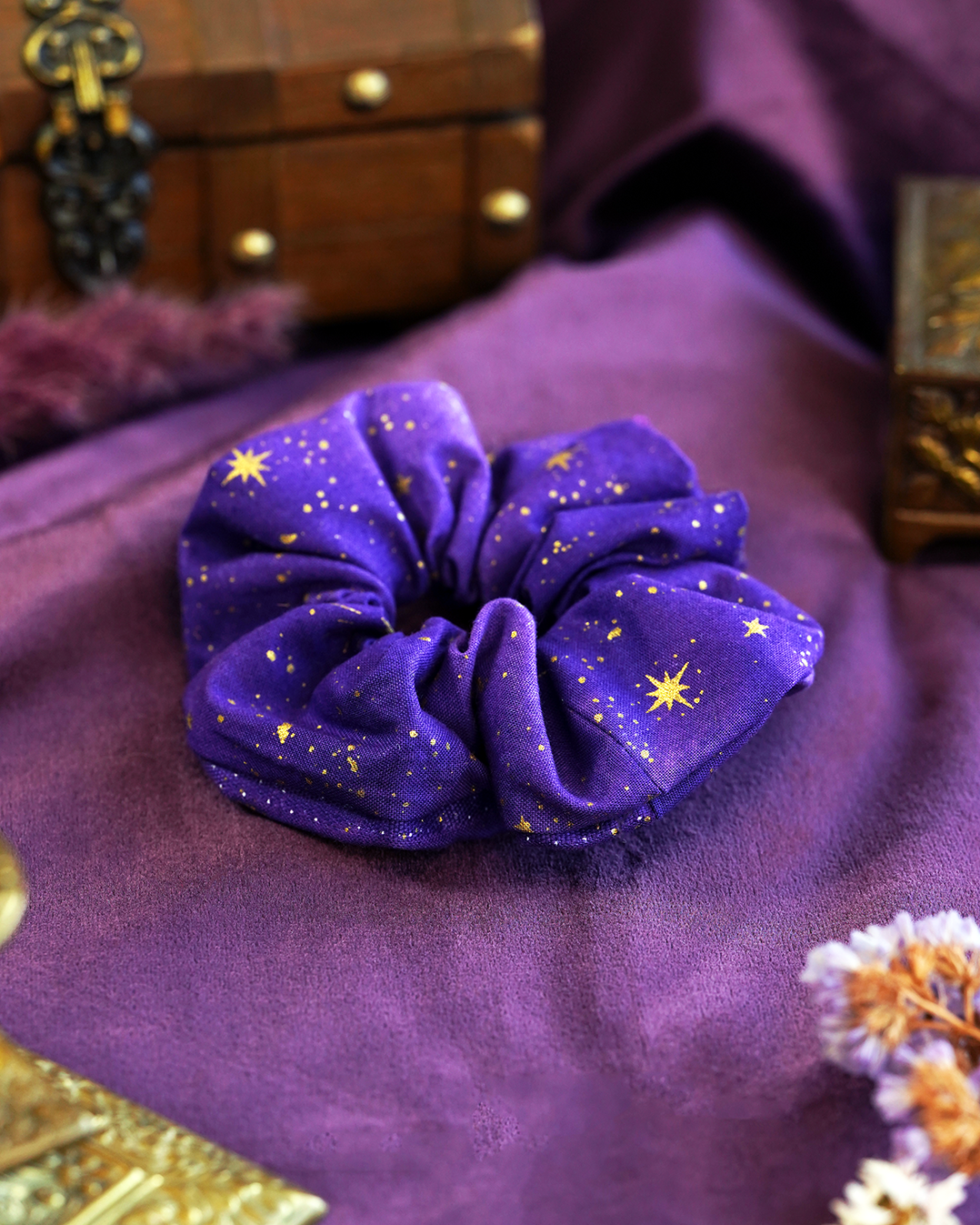 Celestial Scrunchie - Purple