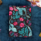 Flower Dragon Book Sleeve