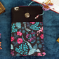 Flower Dragon Book Sleeve