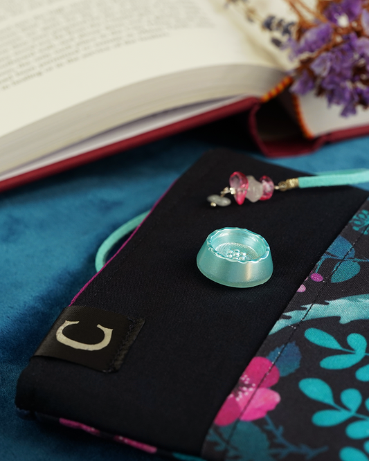 Flower Dragon Book Sleeve