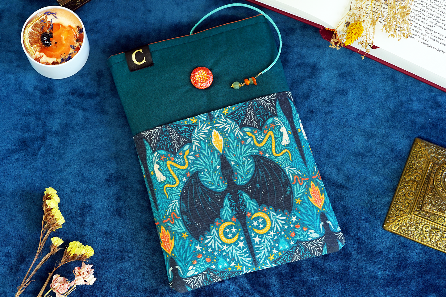 Fire Dragon Book Sleeve