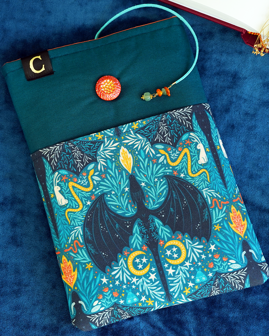 Fire Dragon Book Sleeve