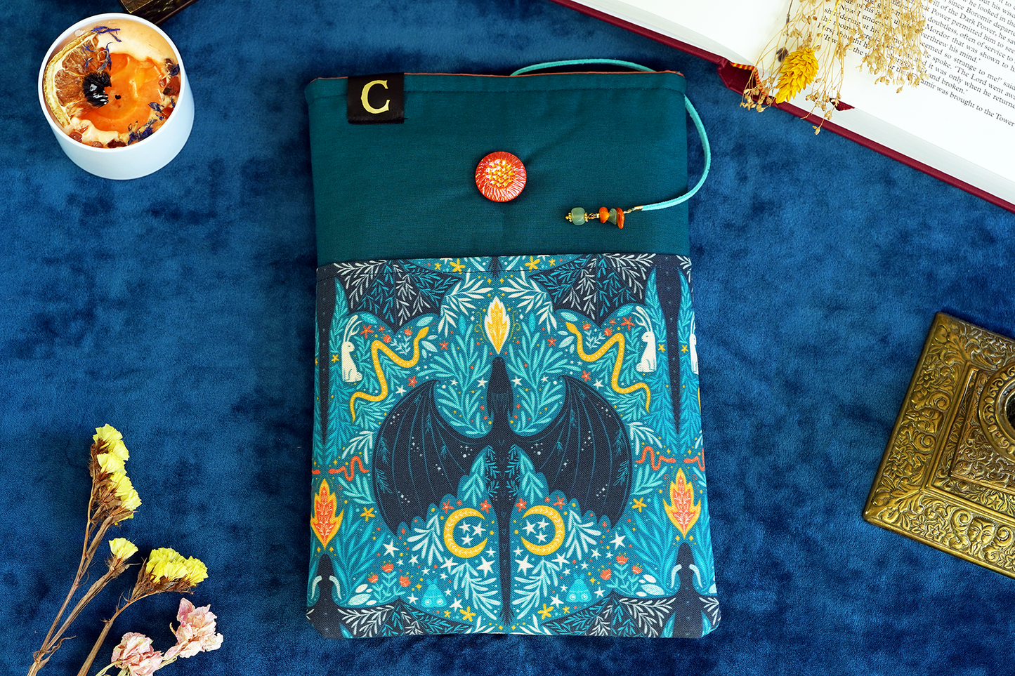 Fire Dragon Book Sleeve