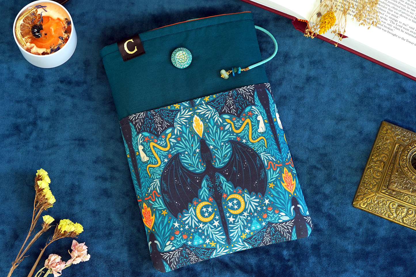Fire Dragon Book Sleeve