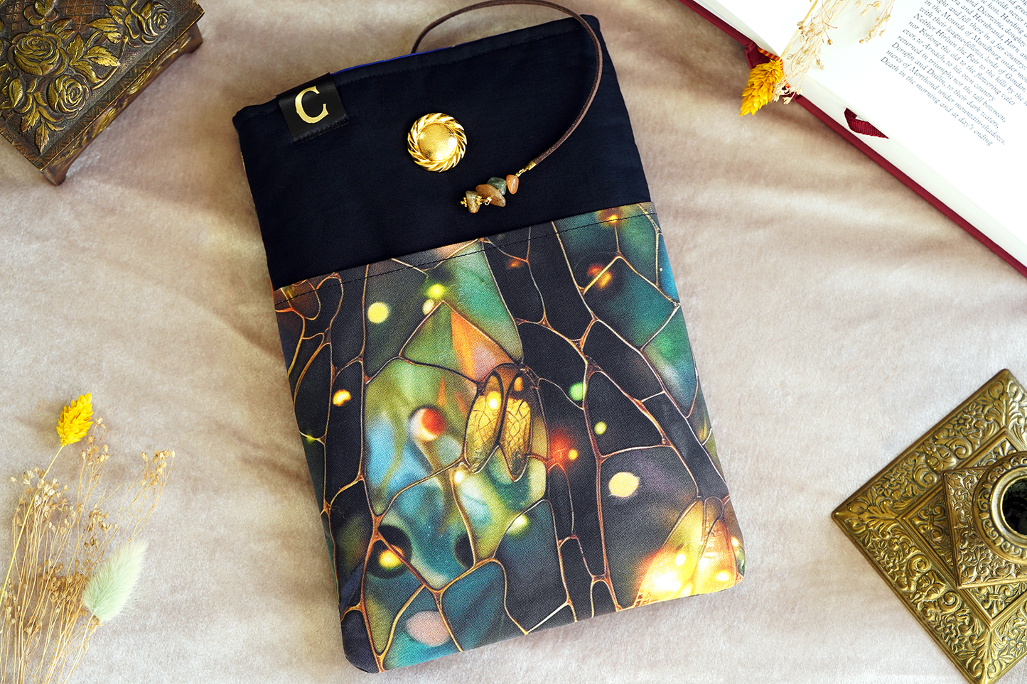 Midnight Firefly Book Sleeve