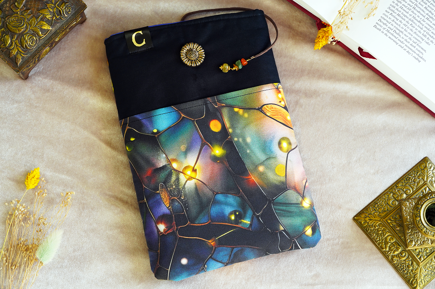 Midnight Firefly Book Sleeve