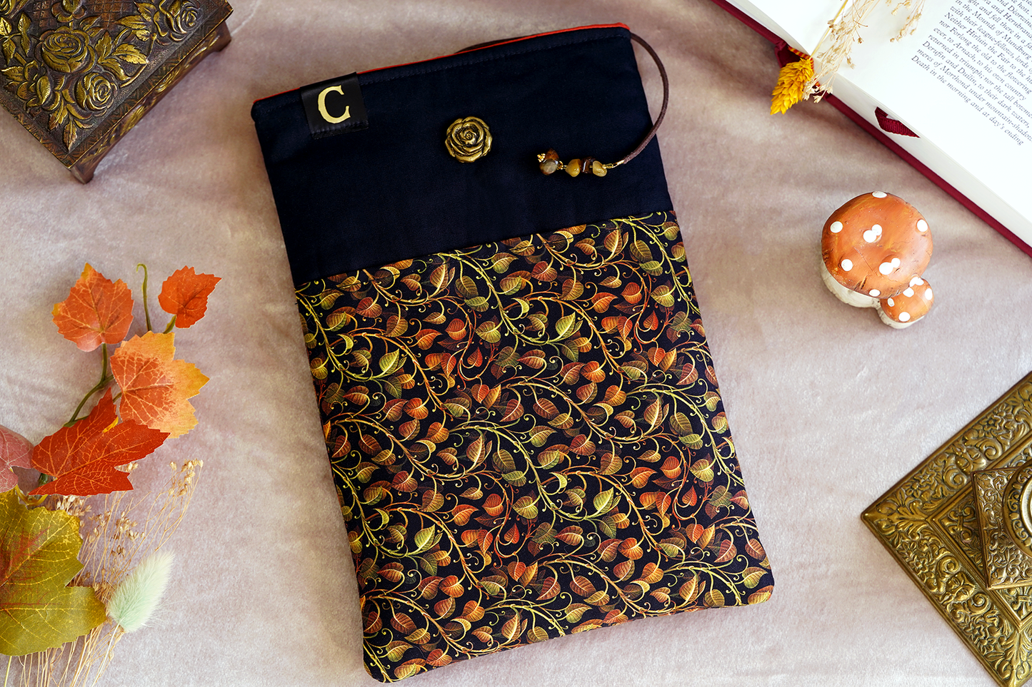 Autumn Ivy Book Sleeve