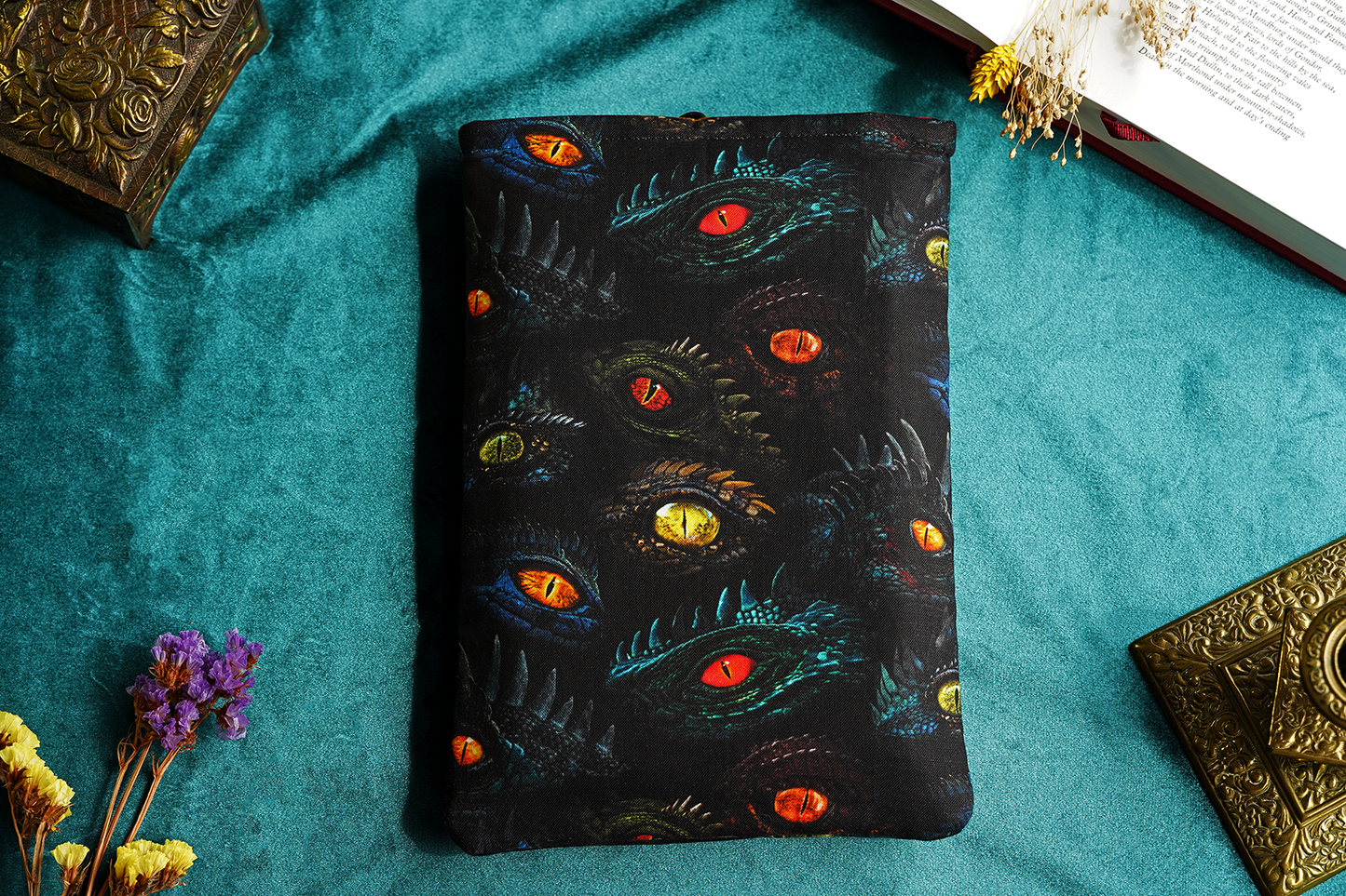 Dragon Eyes Book Sleeve