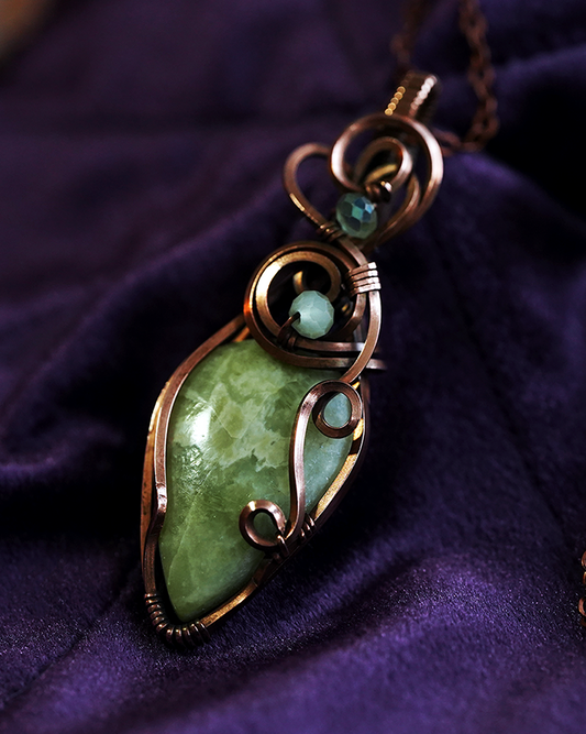 Amulet Pendant - Serpentine