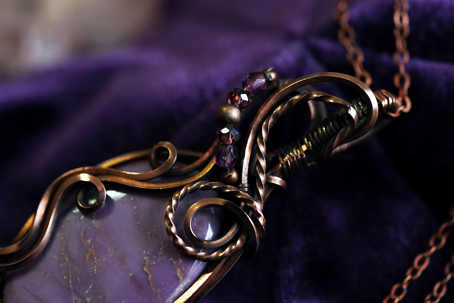 Amulet Pendant - Phosphosiderite