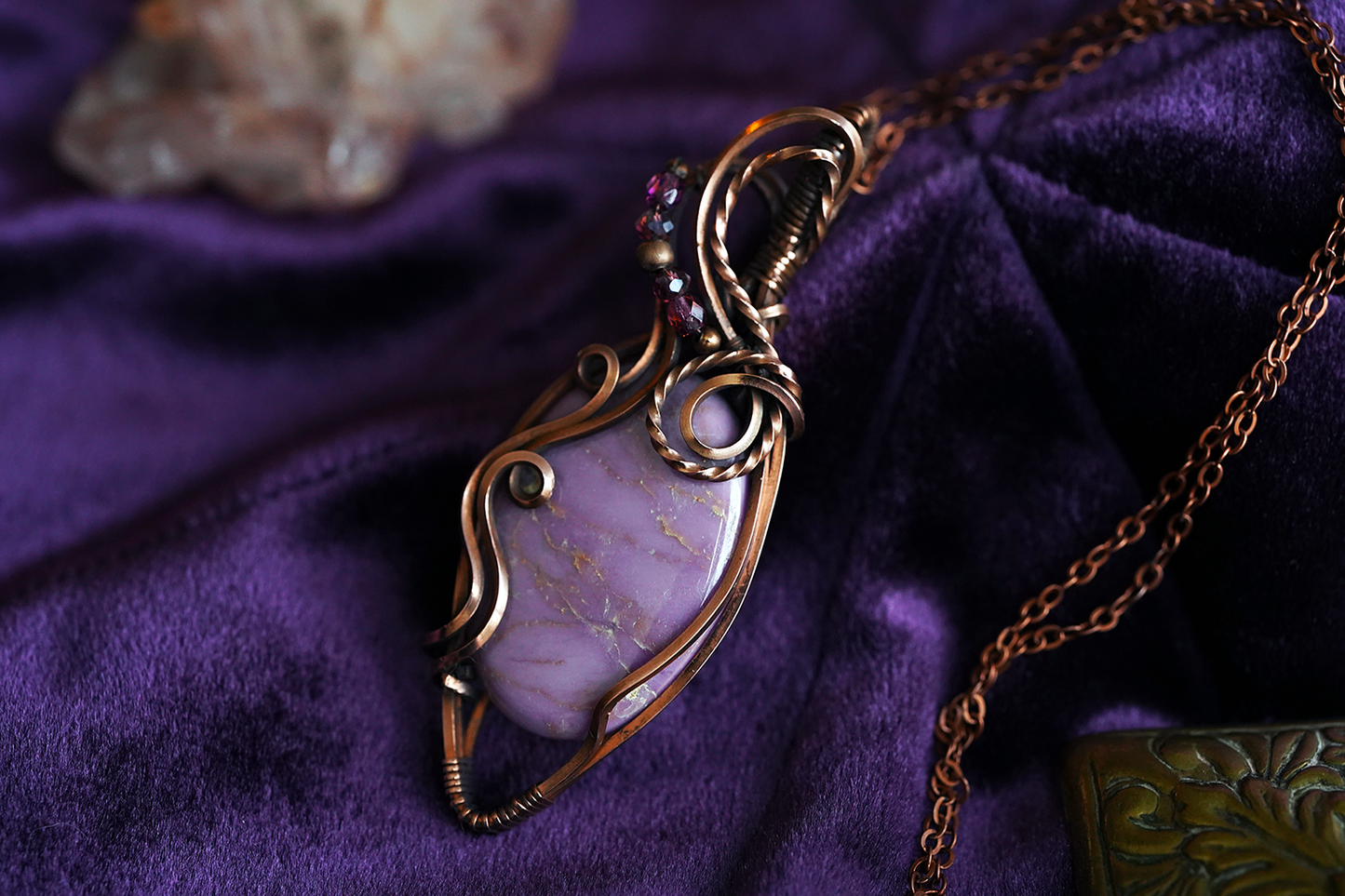 Amulet Pendant - Phosphosiderite