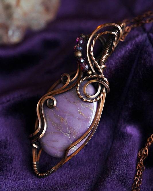 Amulet Pendant - Phosphosiderite