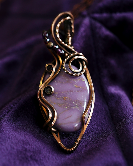 Amulet Pendant - Phosphosiderite