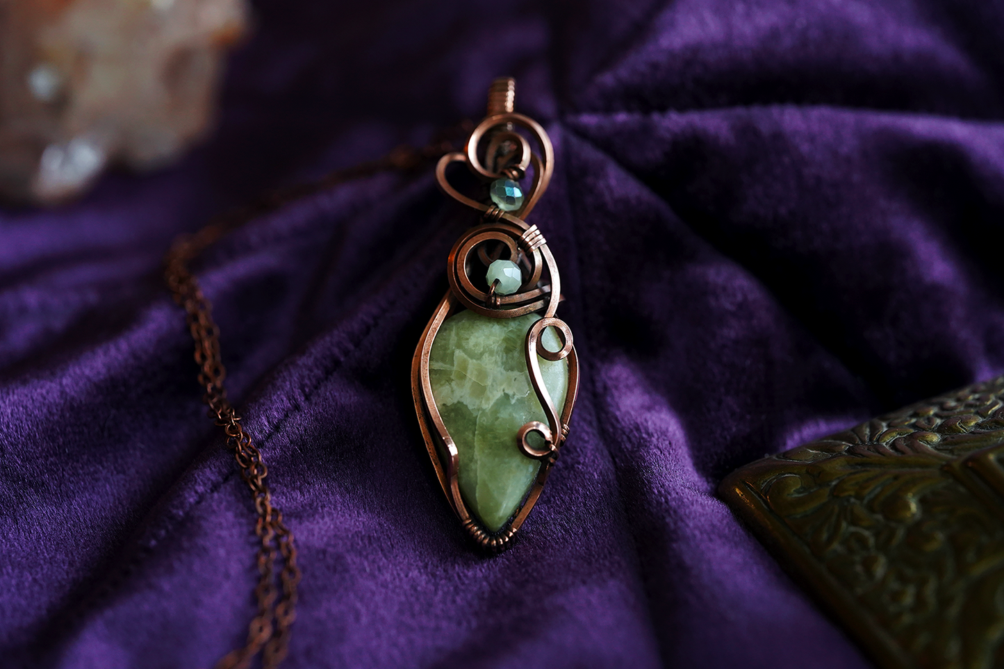 Amulet Pendant - Serpentine