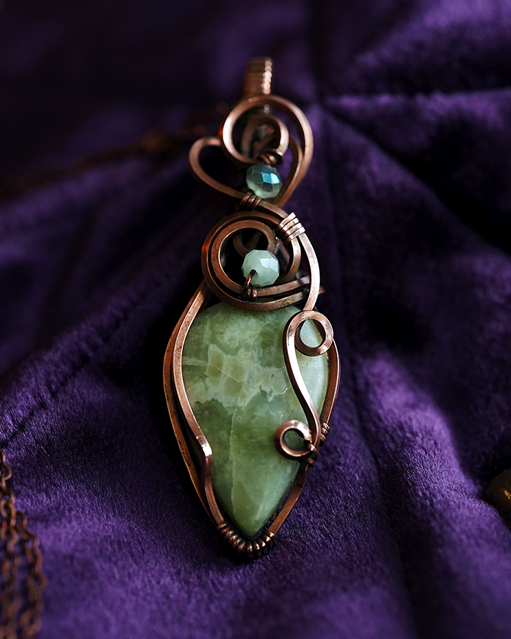 Amulet Pendant - Serpentine