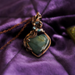 Heart-Shaped Pendant - Labradorite