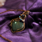 Heart-Shaped Pendant - Labradorite
