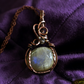 Small Amulet Pendant - Moonstone