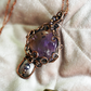Mushroom Pendant - Ametrine
