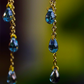 Lorelei's Tears Earrings - Teal