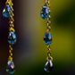 Lorelei's Tears Earrings - Teal
