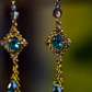 Lorelei's Tears Earrings - Teal