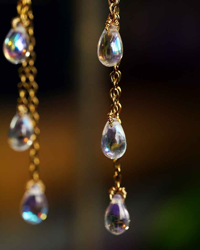 Lorelei's Tears Earrings - White