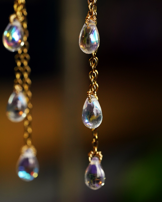 Lorelei's Tears Earrings - White