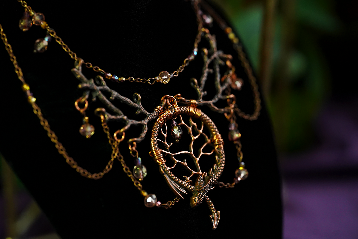 Wyrm Collier - Pyraea