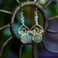 Fae Filigree Wire Wrapped Earrings - Silver/Assorted Gemstones