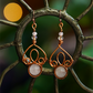 Fae Filigree Wire Wrapped Earrings - Copper/Assorted Gemstones