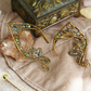 Lórien Ear Cuffs - Bronze/Green