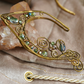 Lórien Ear Cuffs - Bronze/Green