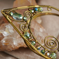 Lórien Ear Cuffs - Bronze/Green