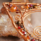 Lórien Ear Cuffs - Copper/Orange