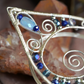 Lórien Ear Cuffs - Silver/Blue