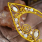 Lórien Ear Cuffs - Gold/Pink