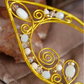 Lórien Ear Cuffs - Gold/Pink