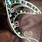 Elanora Ear Cuffs - Silver/Turquoise