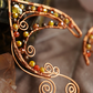 Elanora Ear Cuffs - Copper/Yellow