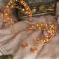 Elanora Ear Cuffs - Copper/Yellow