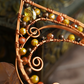 Elanora Ear Cuffs - Copper/Yellow